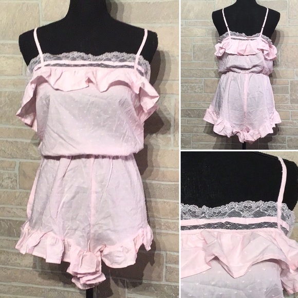 Victoria's Secret Other - Victoria’s Secret - Sz XL - ruffled romper - NWT